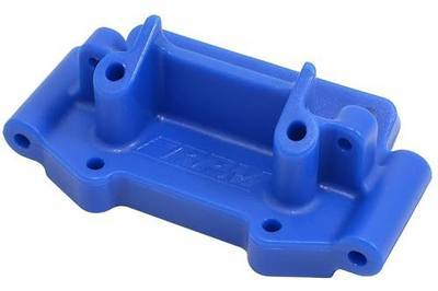 RPM 73755 Front Bulkhead for Traxxas 1/10 2WD Vehicles, Blue