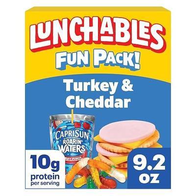 Lunchables, Turkey & Cheddar Capri Sun Roarin', 3.2 oz & 6 fl oz Pkg