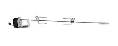 Weber Grill Rotisserie Kit for Genesis II 200/300 series (see compatibility) - Great for Slow Roasting Chicken, Ribs, or Turkey on your Weber Grill; Includes Spit, Forks, and Motor - Grill Accessories