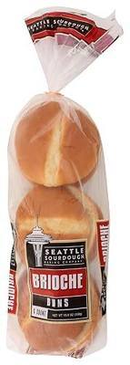 Seattle International Brioche Buns, 20.5 oz