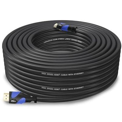 Postta HDMI Cable(50 Feet Blue) HDMI 2.0V Support 4K 2160P,1080P,3D,Audio Return and Ethernet - 1 Pack