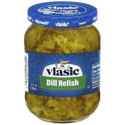 Vlasic Dill Relish, Keto Friendly, 10 FL OZ