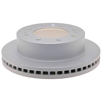 ACDelco Silver Coated Front Brake Rotor 18A2804AC | GM 19327446 Brake Rotors for Select Chevy Silverado, Chevrolet Suburban, GMC Sierra and more