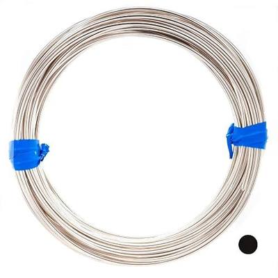 CRAFT WIRE 20 Gauge, 925 Sterling Silver Wire (Round) Dead Soft Made in USA - 5FT | Sterling Silver Wire for Jewelry Making, Wire Wrapping, Solid 925 Sterling Silver, High Quality Made in USA