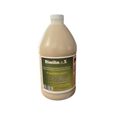 SOBAKEN Dimilin-X Koi & Goldfish Treatmen 1/2 Gallon Anchor Worm Fish Lice Flukes diflubenzuron