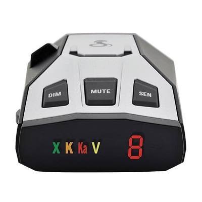 Cobra RAD 350 Laser Radar Detector - Long Range, False Alert Filter, OLED Display, Black