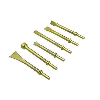 Astro Tools 401K6 6-Piece Heavy Duty THOR Air Hammer, Chisel & Cutter Bit Set .401 Shank