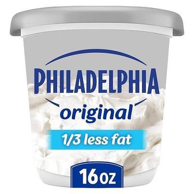 Philadelphia Cream Cheese Spread, Reduced Fat, 16 oz Tub