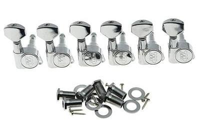 Wilkinson Chrome E-Z LOK Post Guitar Tuners Tuning Keys Pegs Machine Heads for Strat Tele