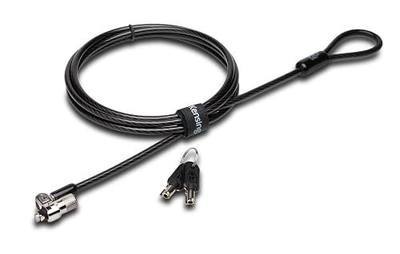 Kensington T-Bar Standard Keyed Lock Slot for Laptops, Durable 6’ Carbon Steel Cable Computer Lock, K65035AM
