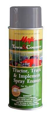 Majic Paints 8-20955-8 Tractor & Implement Spray Enamel Paint, Aerosol, M.F. Gray, 11 Ounce (Pack of 1)