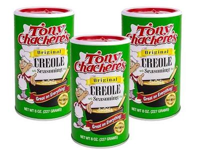 Tony Chachere's Original Creole Seasoning 8 oz. (227 g.) (Pack of 3) by Tony Chachere's