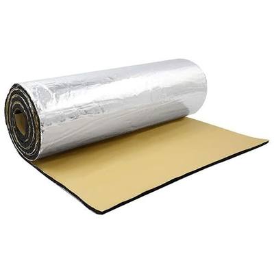 uxcell 197mil 5mm 6.46sqft Car Heat Sound Deadener Dampening Thicker Aluminum Foam Mat for Car