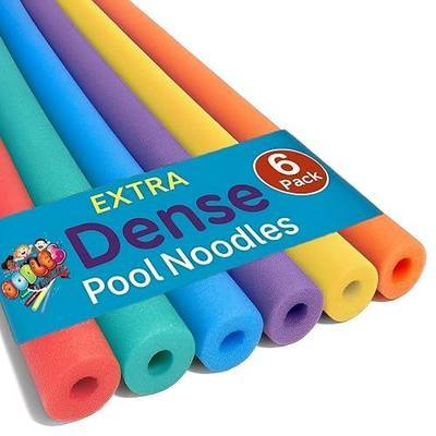 Oodles of Noodles Deluxe Pool Noodles Foam - Pack of 6 - Extra Dense