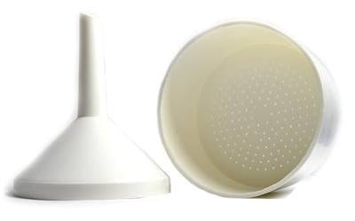 EISCO Buchner Funnel, 9cm - Polypropylene, 2 Parts - Stem Length, 6.5cm - Lightweight, Autoclavable