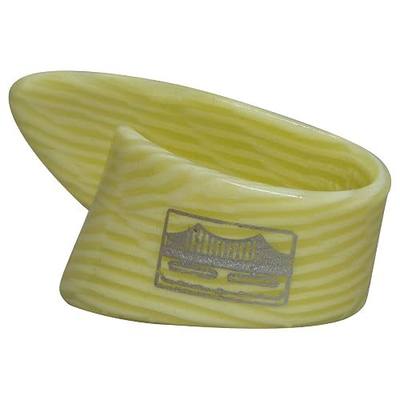Golden Gate GP-10-4PK Large Grained Ivoroid Thumb Picks – 4 Pack, Durable Ergonomic Fit, for Guitar, Banjo, and Resonator Players