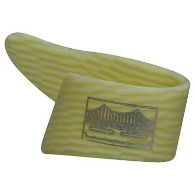 Golden Gate GP-12-4PK Grained Ivoroid Thumb Picks – Small – 4 Pack – Durable Vintage Style Picks for Guitars and Banjos