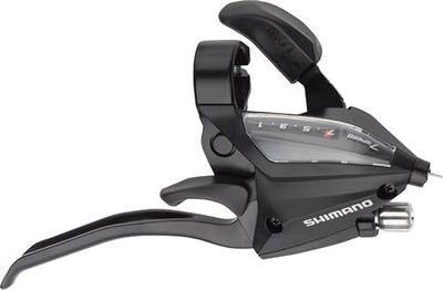 Shimano EF500 7-Speed Right Brake/Shift Lever, Black, Model: 586259