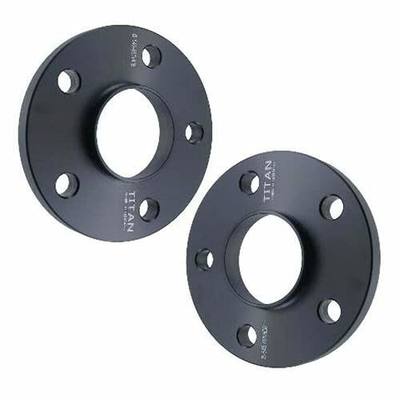 15mm Hub Centric Wheel Spacer Compatible with Nissan 370Z, 350Z, GT-R & Infiniti Q50, G37-5x4.5 (5x114.3) Bolt Pattern, 66.1mm Hub Bore, 15mm Thick, 6061-T6 Aluminum, Black - Pair