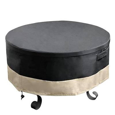 Stanbroil 30 Inch Round Fire Pit Cover, Waterproof Outdoor Furniture Cover | Durable, Water resistant fabric