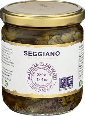 Seggiano Roasted Artichoke Hearts, 13.4 OZ