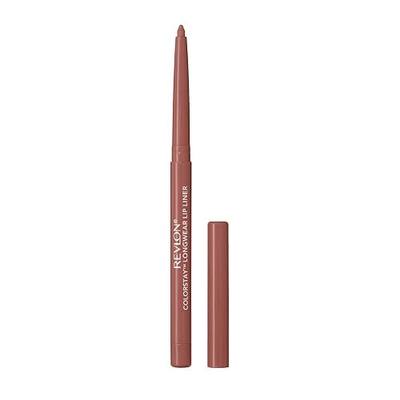 Revlon Colorstay Lip Liner Makeup with Built-in-Sharpener, Longwear Rich Medium Brown-Nude Shade, Smooth Application, 630 Nude, 0.01 oz