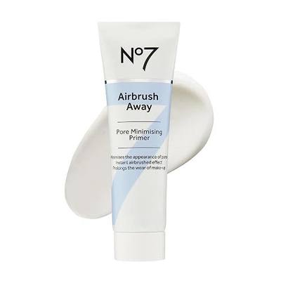 No7 Airbrush Away Pore Minimizing Facial Primer - Lightweight, Matte Primer & Pore Minimizer for Face - Makeup for Oily Skin (30ml)