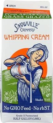 Snowville Creamery, Heavy Whipping Cream, 64 Ounce