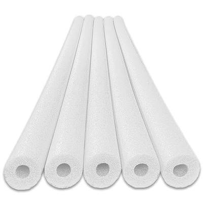 Oodles of Noodles Deluxe Rainbow Pool Noodles Foam - Pack of 5 - Approx. 48 inch x 2.5 inch Multi-Purpose Foam Tubes, Pool Noodles Bulk Floats for Pool, Exercise, Crafts, Padding, Insulation & More