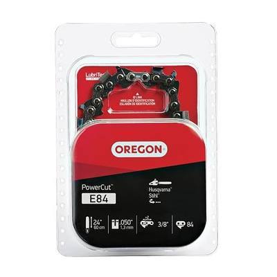 Oregon Chainsaw Chain for 24" Bar, 3/8" Pitch, .050" Gauge, 84 Drive Links | Professional Full-Chisel Replacement Saw Chain, Fits Husqvarna, Stihl and More