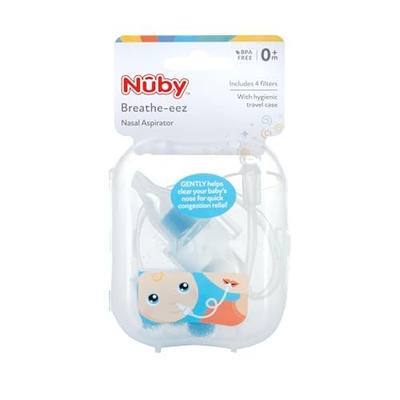 Nuby, Breathe-EEZ Infant Nasal Aspirator with Travel Case, 5"