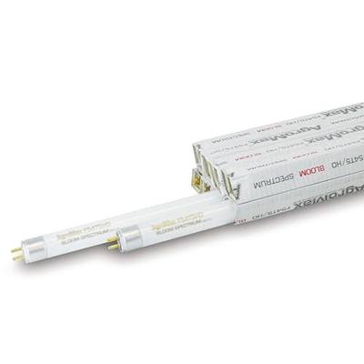 8-Pack 4 Foot (45.75") 3,000K Bloom T5 Fluorescent Grow Light Bulbs - (8) F54T5HO Bulbs