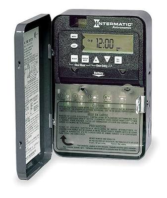 Intermatic ET8015C 7-Day 1-Circuit Astronomic Time Switch, SPST, Indoor