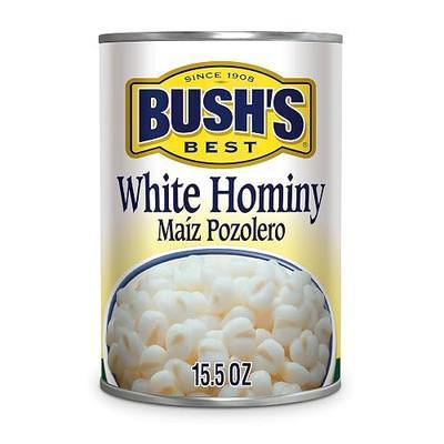 Bush's Best White Hominy 15.5 oz