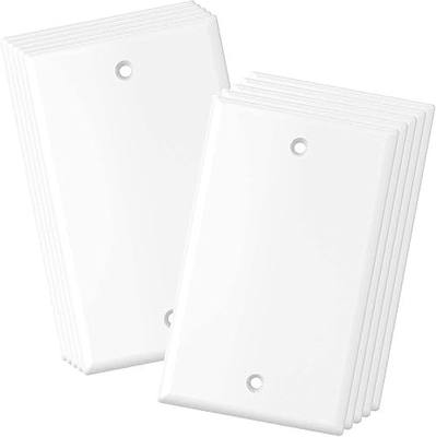 Kenuco Gang Keystone Wall Plate - Standard Size (25 Pack, Blank)