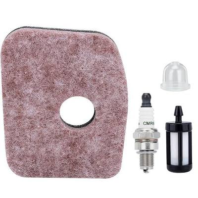 Hipa BG56C Air Filter Tune Up Kit for STHIL BG56 BG66 BG86 BG86CE BG86Z BG86CEZ SH56 SH56C SH86 SH86C BR200 Leaf Blower Parts with Fuel Filter Spark Plug Prime Bulb | BG56 BG66 BG86 BR200 BG86CE BG86Z BG86CEZ SH56 SH56C SH86 SH86C Leaf Blower Models,with Fuel Filter Spark Plug Prime Bulb