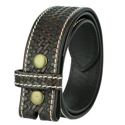 Gelante Genuine Full Grain Leather Belt Strap without Belt Buckle