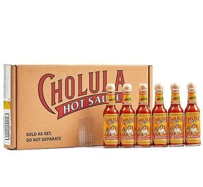Cholula Original Hot Sauce 5 fl oz Multipack (Great Hot Sauce Lover Gift Set), 6 count
