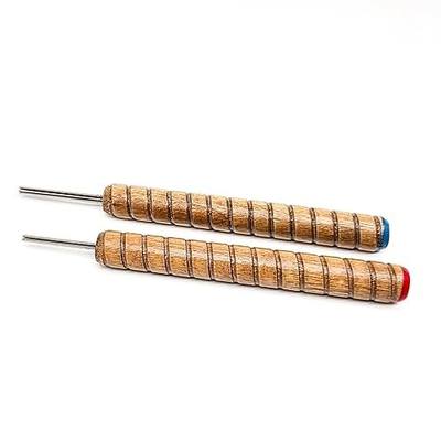 Paper Bead Roller Quilling Tool Set of Two 1/8 Inch & 3/32 Inch Slotted Metal Winding Pin for Paper Jewelry Making