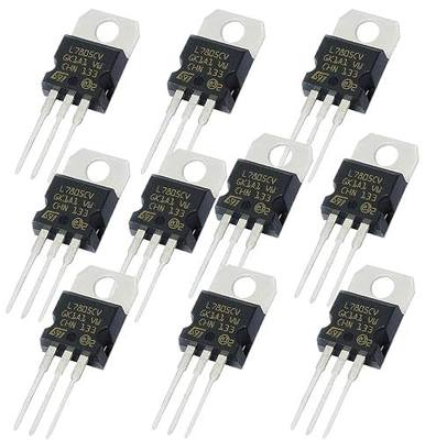 L7805CV L7805 Positive Voltage Regulator Output 5v TO-220 Package 20 Pack