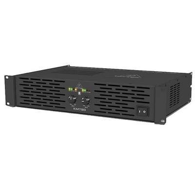 Behringer KM750 Professional 750 Watt Stereo Power Amplifier with ATR (Accelerated Transient Response)