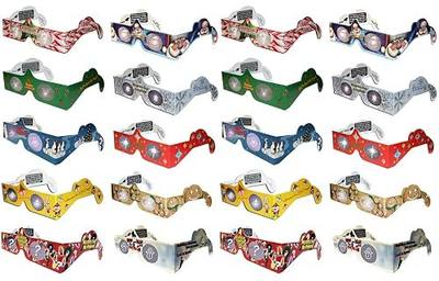 20 PAIRS 3D Christmas Glasses HolidayEyes(tm) & NEW YEAR XMAS