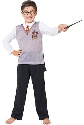 INTIMO boys Harry Potter Ls Gryffindor Uniform With Cape 3 Piece Pj Set