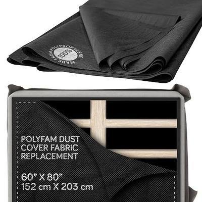 Cambric Dust Cover Fabric 1.4 oz for Under Beds POLYFAM Brand – Queen Size