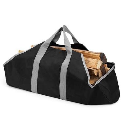 Stanbroil Canvas Firewood Carrier Bag, Outdoor Waterproof Log Carrier Tote | Durable material, for wood fire stove