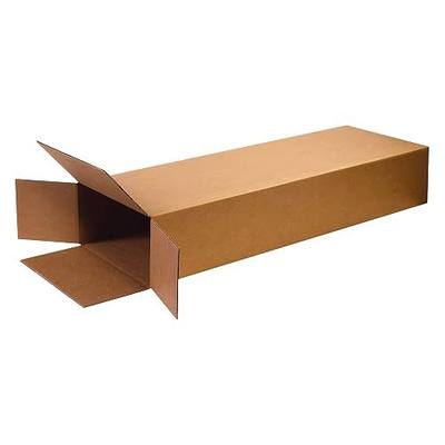 BOX USA Shipping Boxes Large 18"L x 6"W x 45"H 5-Pack, Cardboard Box for Shipping, Moving, Mailing, Packing, Packaging and Storage