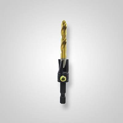 Snappy Flat Bottom Counterbore Countersink 1/4 in. Drill Bit x 1/2 Bore USA Made