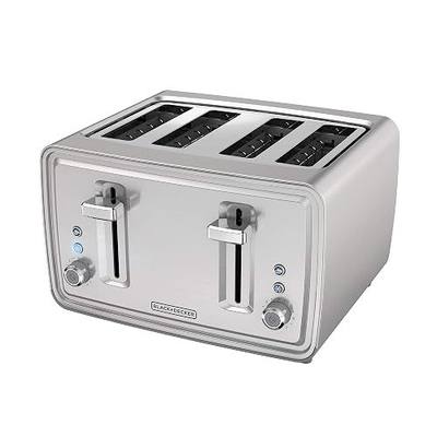 BLACK+DECKER 4-Slice Toaster with Dual Shade Controls