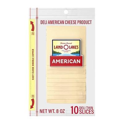 Land O Lakes® Sliced White Deli American Cheese Product, 8 oz