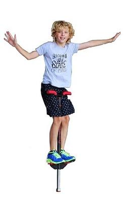 Flybar Velocity Pro Trick Pogo Stick for Kids & Adults - Comes in Small (40-80 lbs), Medium (80 to 160 lbs) Or Large (90 to 180 lbs) (Red, Small)